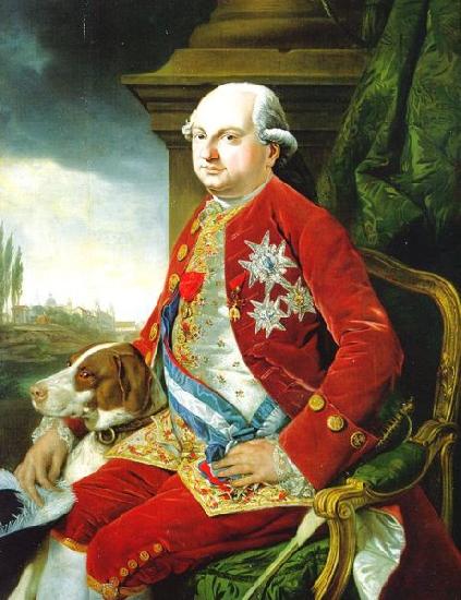 Johann Zoffany Duke Ferdinando I of Parma oil painting image